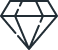 Icono escudo diamante drones