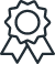 Icono premio calidad drones