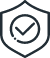 Icono escudo drones